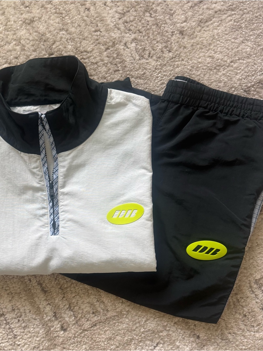 Dairy Boy DB Sport Track Jacket Washed Black
